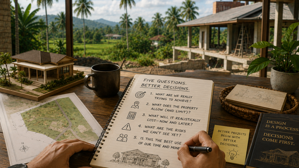 5 Questions to Ask Before Building a House or Starting a Property Project