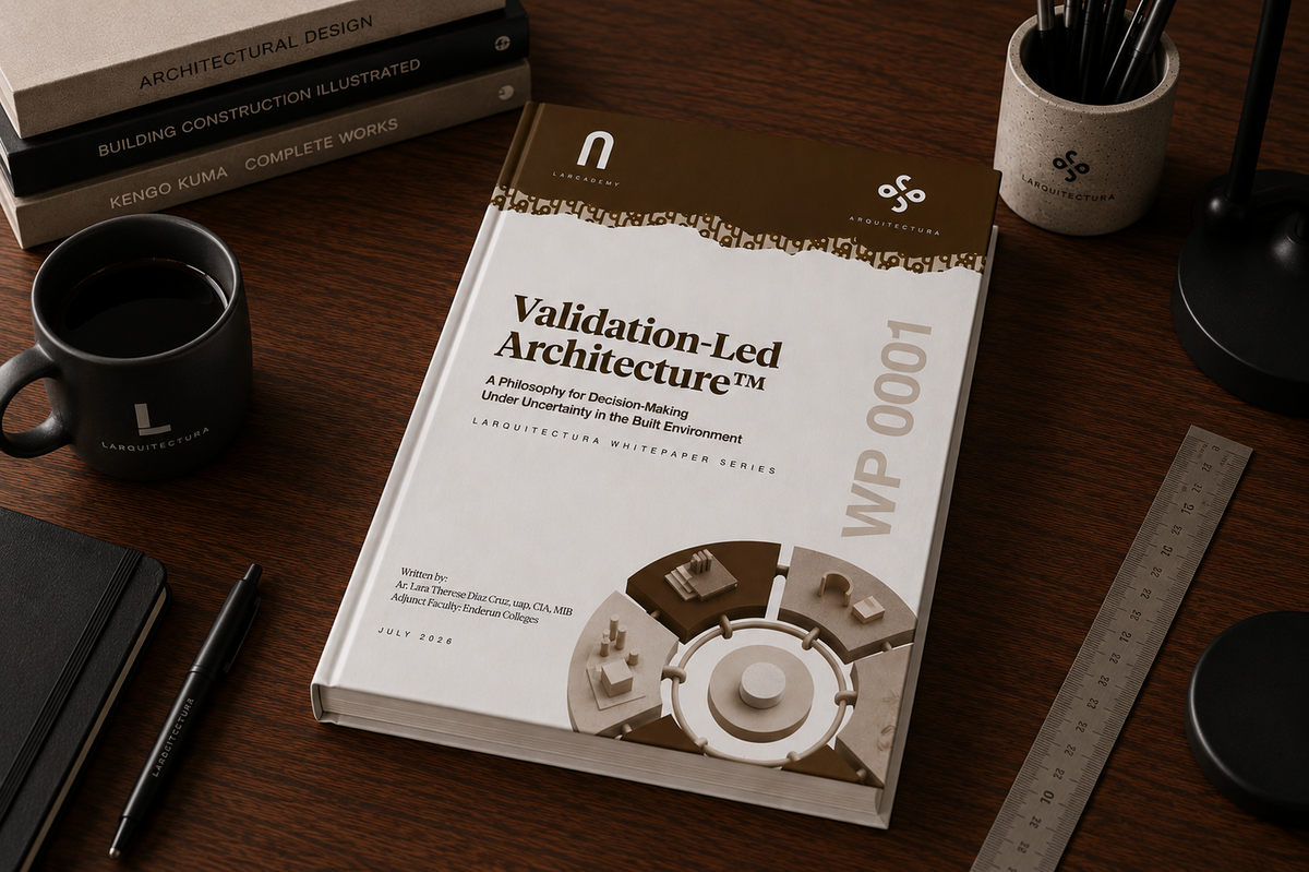 Validation-Led Architecture™
